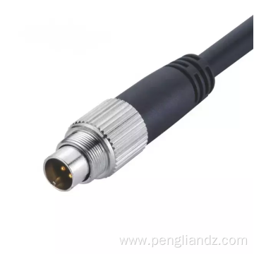 Waterproof Screw Molded Cable connectors cables